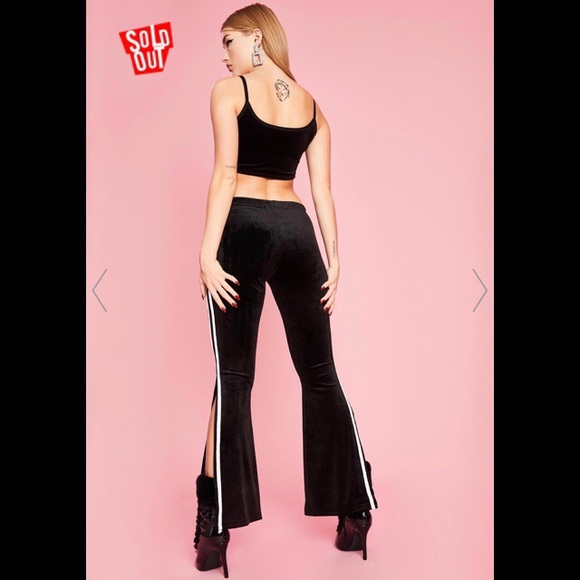 Sugar Thrillz Velour Pant Set NWT - Picture 5 of 12